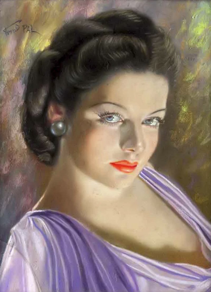 Художник пал Фрид (Pal Fried,1893-1976)